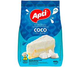 Mistura Para Bolo Apti Coco 400g